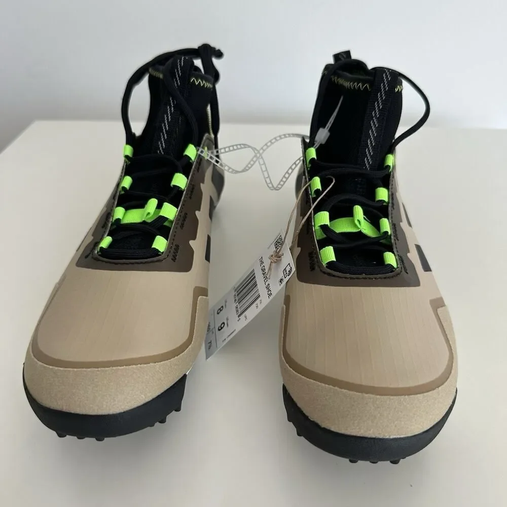 Adidas The Gravel Cycling Shoe Mens 8 Hiking Sneakers Beige Black GX1664 Women 9